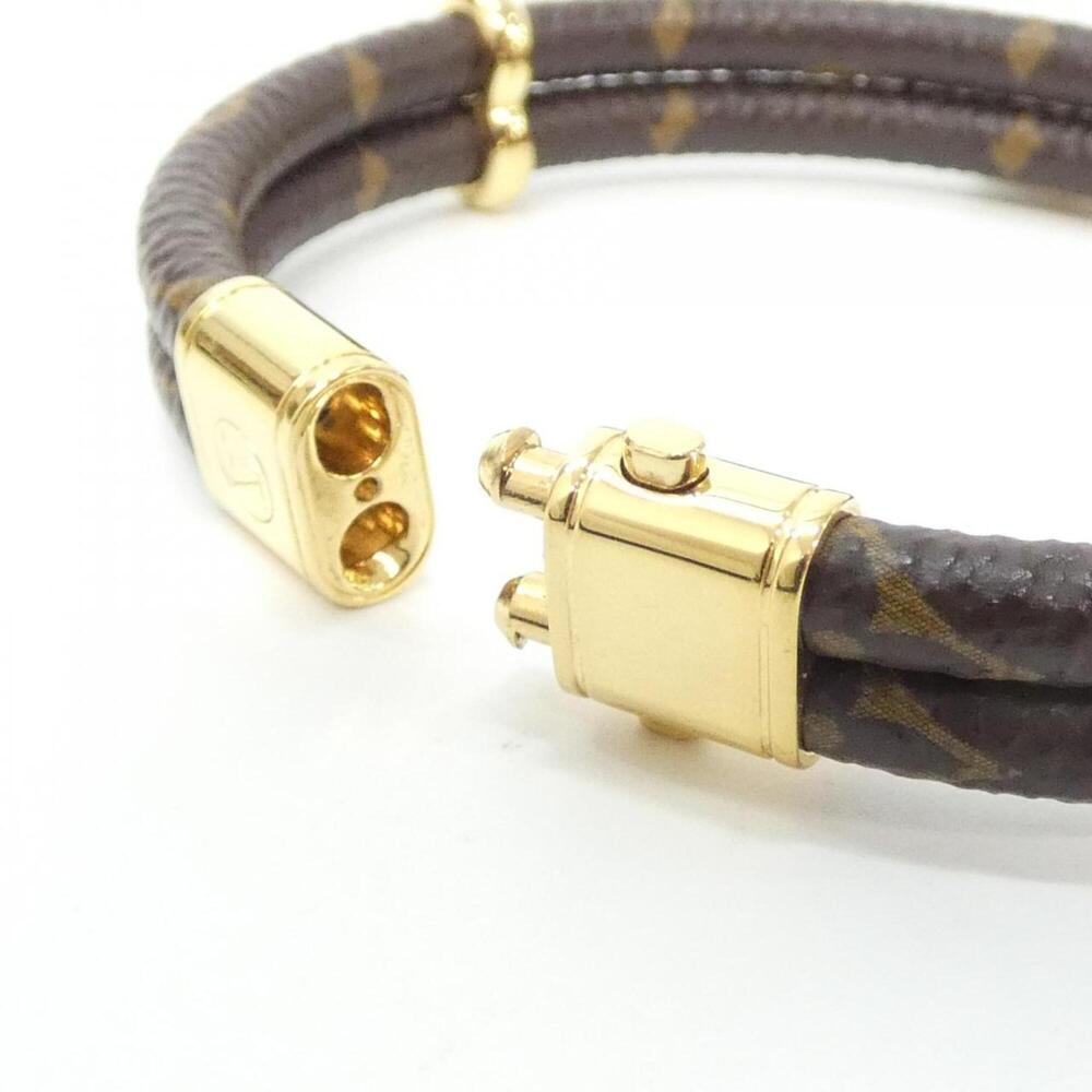 LOUIS VUITTON Brown Monogram Charm Bracelet - Picture 5 of 5